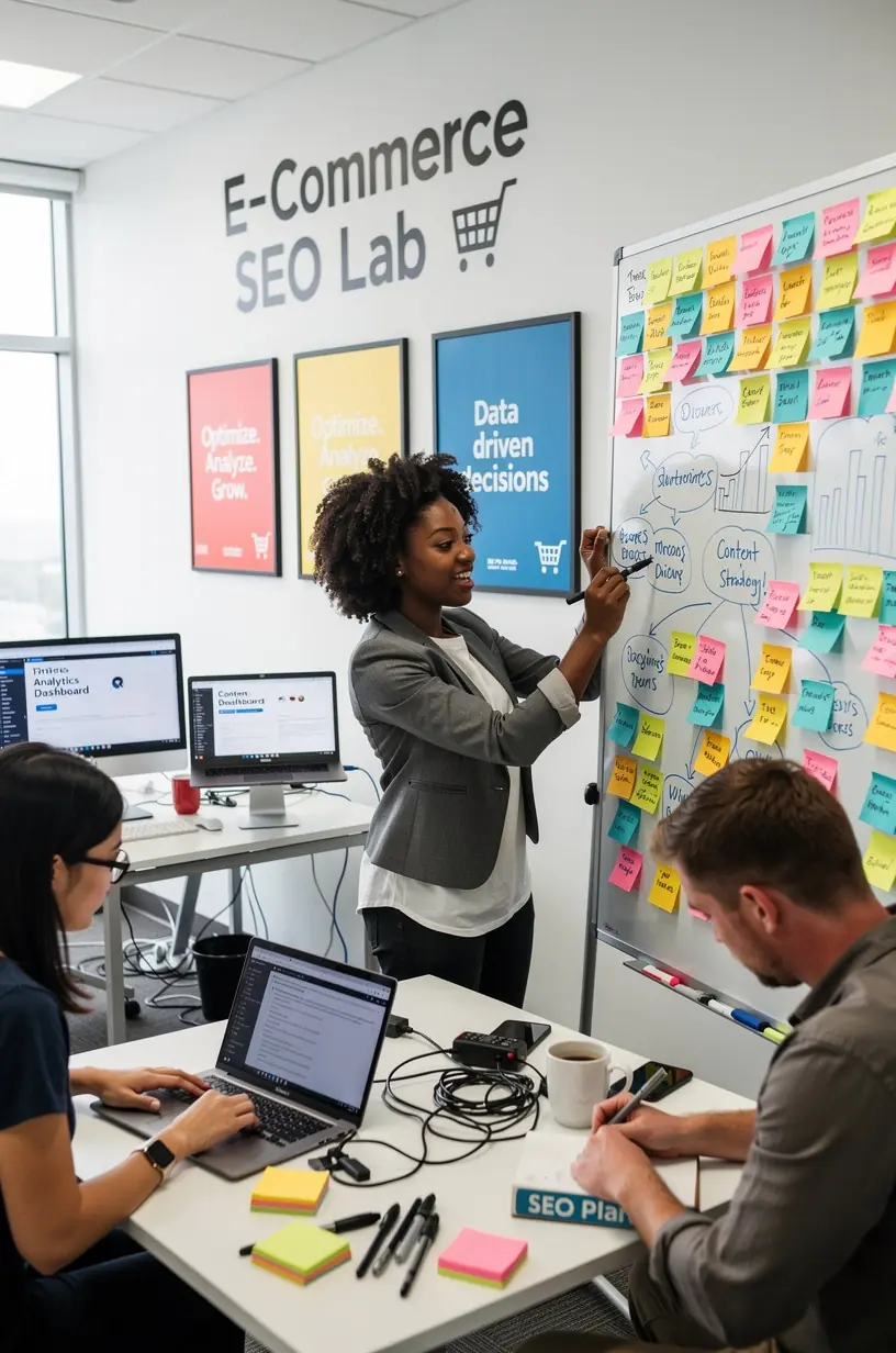 Optimizing online store category structure for SEO